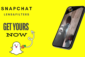 custom snapchat lenses and filters professional lens studio creations