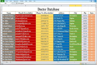 do physician email list, doctor and dentist lead generation