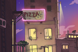 create an animated loop for your lofi project