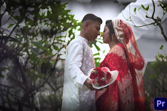 do cinematic wedding video editing