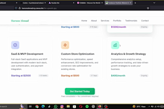build custom saas, software with ai and stripe integration