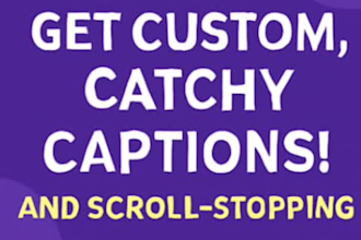 write engaging instagram captions for your brand or page