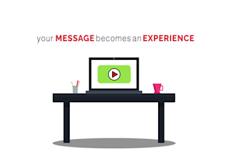create custom kinetic typography animation video