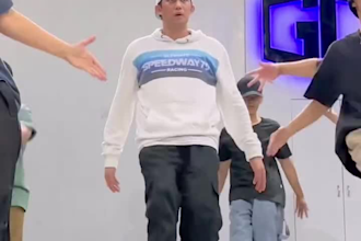 create choreograph dance video group hip hop dance, tiktok dance challenge video