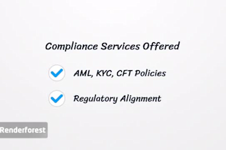 write aml kyc polices for fintech and crypto startups