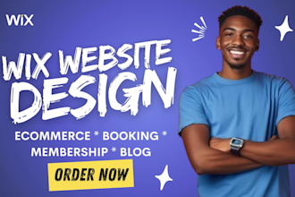 wix website design wix website redesign wix ecommerce design wix online store