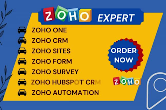 setup zoho sites zoho survey zoho form zoho automation zoho CRM