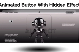 create 3d animated wordpress website for you with 3d UX UI interface