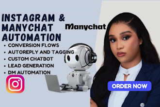 setup instagram manychat automation manychat auto dms and instagram auto dms