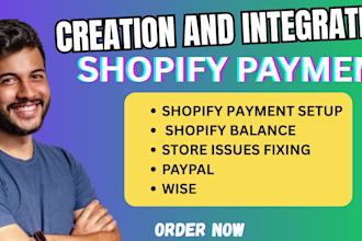 create and activate shopify payment with shopify balance