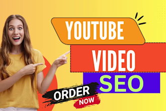do boost your youtube video ranking with expert SEO