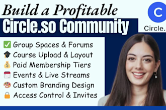build your branded circle so community, online course and membership site