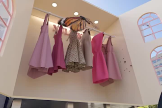 cgi animation fashion animation clo3d vfx animation fashion design cloth video