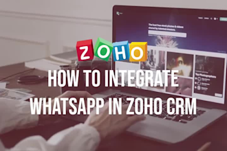 integrate your business whatsapp to zoho CRM