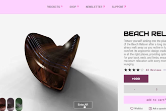 create an interactive 3d configurator with ar using threejs, r3f, model viewer