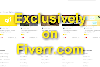 convert your GIF into video and add background sound
