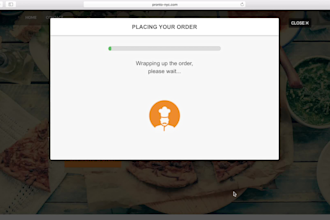 create a customized online ordering and table reservation for you