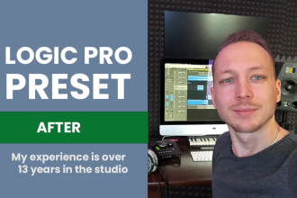 create custom voice or vocal presets in logic pro