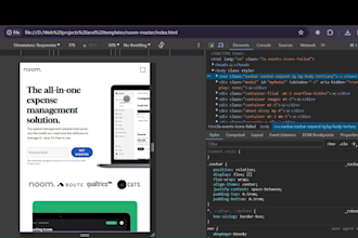 convert figma to HTML, psd to HTML, design conversion service available