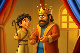 do 3d bible story animation for kids, christian cartoon sunday school story