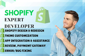 be your shopify expert for review, payment gateway, homepage, and coupon code