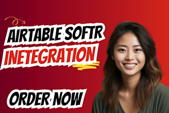 develop airtable database, softr io, weweb, airtable integration makecom globo