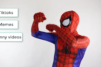 say whatever you want as spider man