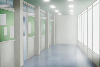 make 3d anime background and visualization