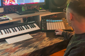 teach how to produce electronic music in ableton for advanced