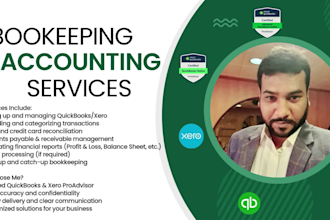 do monthly bookkeeping with quickbooks and xero