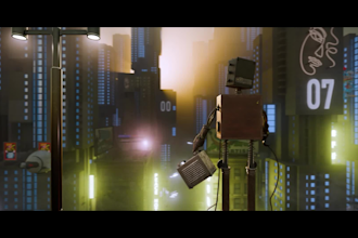 create 3d environment concept art and animation