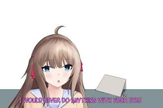 draw and rig live2d vtuber model 2d vtuber model vtuber avatar pngtuber model