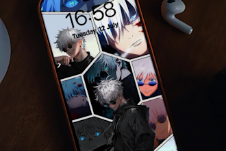 create custom animated wallpaper with any character