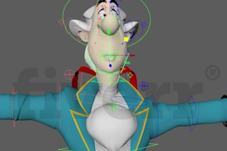 do professional rig 3d character rigging