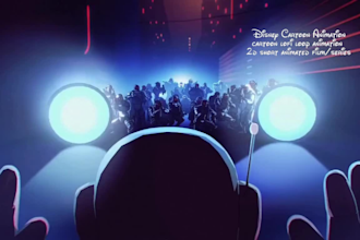 cartoon gif animation, 2d short film, animated cartoon loop, vfx animated series