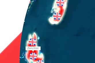 make map animated shorts using geolayers3 for youtube and tiktok