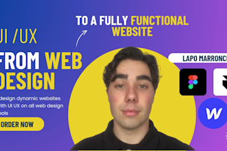build crypto launch website with whitepaper, tokenomics, nft project