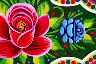 design pakistani truck art style