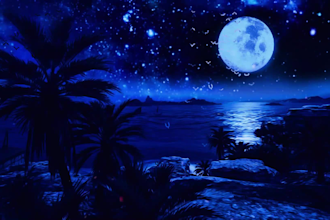 create relaxing, sleep, nature, meditation music video for