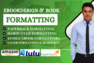 do book formatting and design ebook using designrr indesign canva google docs