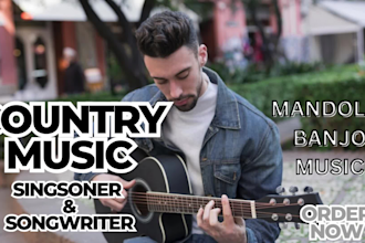 be your country singer songwriter male rock singer rapper rnb edm vocalist