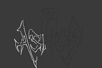 custom metal, deathcore, band logo style