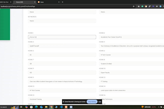 build custom dynamic cms website with codeigniter