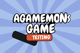 expertly test your game for bugs  provide detailed feedback