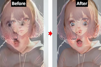 upscale image, blurry photo and enhance image resolution