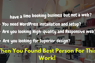 design a professional spa and salon website