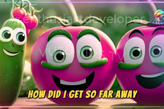 create compelling ai music video ai 3d kids animation ai short fllm, disney