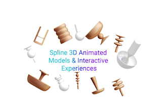 design spline 3d animated models and interactive experiences