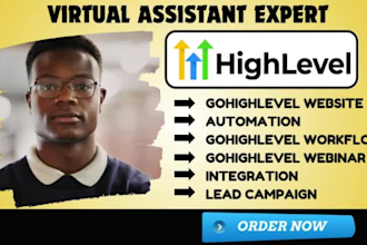 setup gohighlevel webinar gohighlevel course go high level virtual assistant