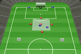 create a personalized soccer training session, football coach